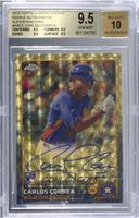 2016 Topps Chrome Update - Carlos Correa [BGS 9.5 GEM MINT] #/1