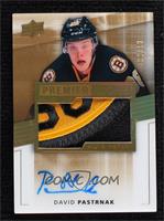 Acetate Rookie Auto-Patch - David Pastrnak #/10