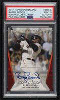 Barry Bonds [PSA 9 MINT] #/10