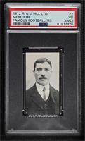 Billy Meredith [PSA 3 VG (MC)]
