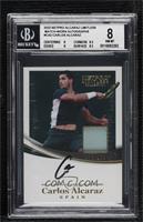 Carlos Alcaraz [BGS 8 NM‑MT] #/100