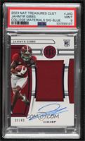 College Material Signatures - Jahmyr Gibbs [PSA 9 MINT] #/49