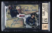 Dansby Swanson, Freddie Freeman [BGS 9.5 GEM MINT] #/1
