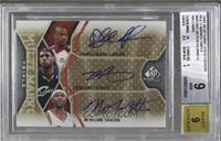 Darnell Jackson, LeBron James, Mo Williams [BGS 9 MINT] #/75