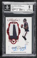 Deshaun Watson [BGS 9 MINT] #/15
