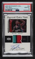 Exquisite Rookie Patch Auto - Troy Bell [PSA 10 GEM MT] #/225