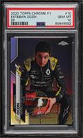 F1 Racers Image Variation Refractor - Esteban Ocon [PSA 10 GEM M…