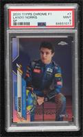 F1 Racers Image Variation Refractor - Lando Norris [PSA 9 MINT]