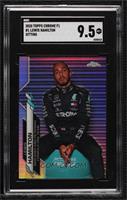 F1 Racers Image Variation Refractor - Lewis Hamilton [SGC 9.5 Mint+]