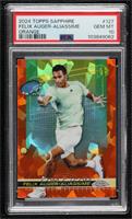 Felix Auger-Aliassime [PSA 10 GEM MT] #/25
