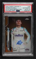 George Russell [PSA/DNA Authentic Card & Auto] #/50