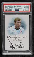 Paul Scholes [PSA 10 GEM MT] #/4