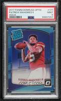 Rated Rookie - Patrick Mahomes II [PSA 9 MINT] #/299