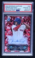 Roman Anthony [PSA 10 GEM MT] #/5