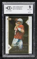 Rookie Action - Tom Brady [BCCG 9 Near Mint or Better]…