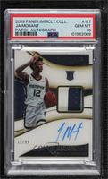 Rookie Patch Autographs - Ja Morant [PSA 10 GEM MT] #/99