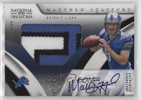 Rookie Signature Materials - Matthew Stafford #/99
