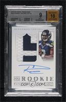 Rookie Signature Materials - Russell Wilson [BGS 9 MINT] #/99