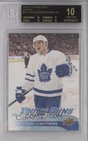 Young Guns - Auston Matthews [BGS 10 BLACK LABEL]
