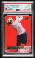 Young Guns - Brooke Henderson [PSA 10 GEM MT] #/100